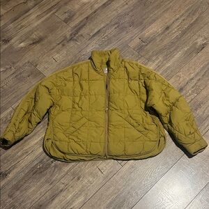 Olive Quilted Jacket